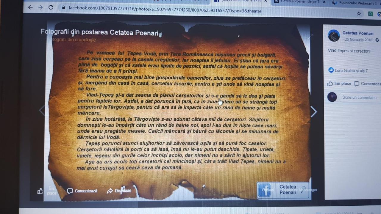Cabanute Si Camping Dracula Capatineni-Paminteni 外观 照片